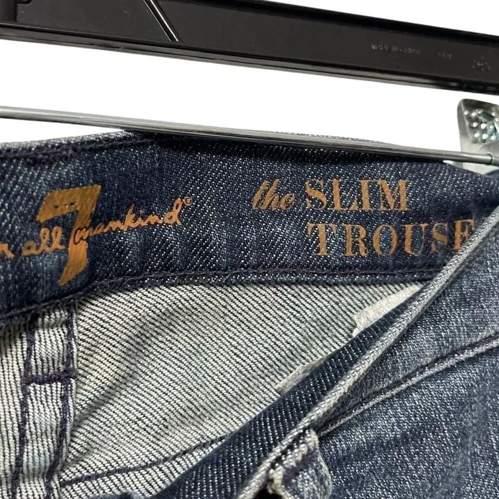 7FAM The Slim Trouser Jeans 27 - Picture 3 of 7